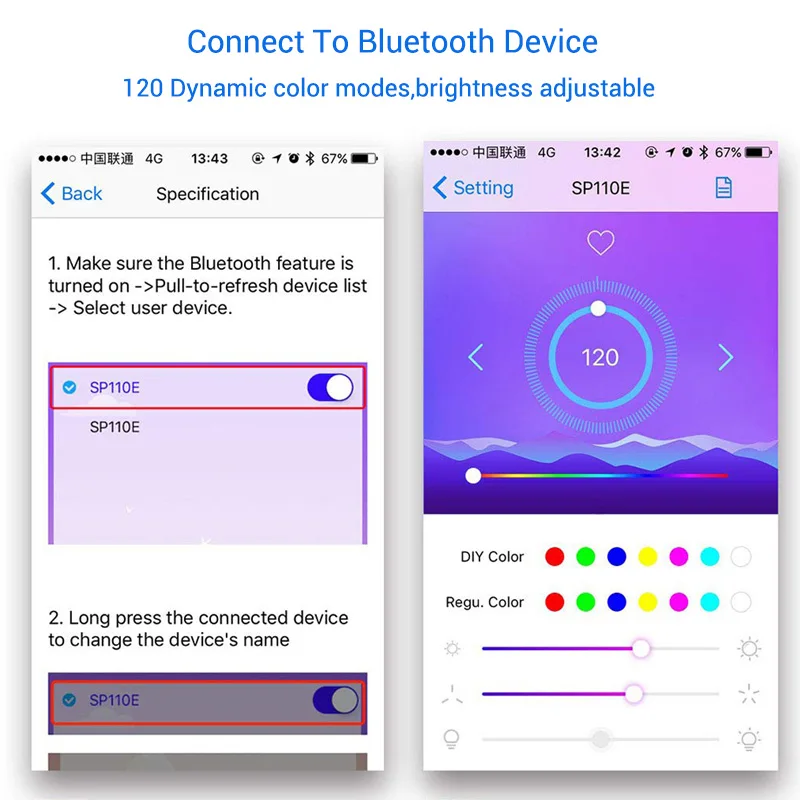 DC 5 В Светодиодная лента светильник USB WS2812b 2812 RGB лента приложение Bluetooth контроллер 5050 ТВ задний светильник Ambi светильник пиксель полоса 1 м 2 м 3M