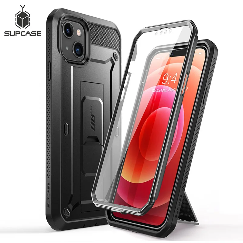 

SUPCASE For iPhone 13 Case 6.1" (2021 Release) UB Pro Full-Body Rugged Holster Cover with Built-in Screen Protector & Kickstand