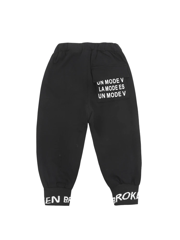 Штаны спортивные детские в западном стиле для мальчиков весна |