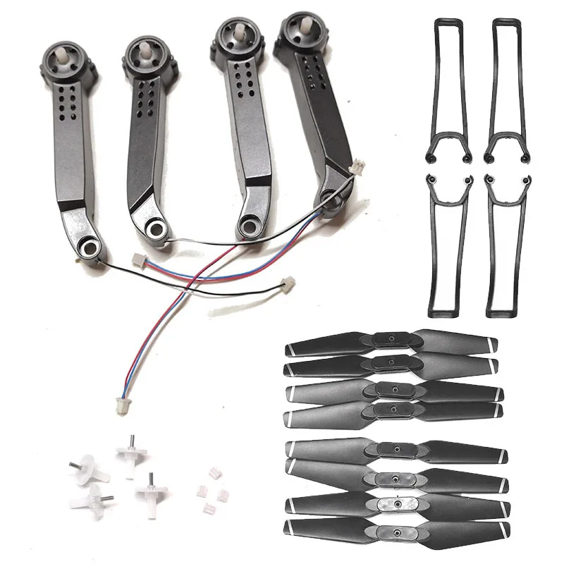 

SG107 RC Quadcopter Drone Spare Parts Propellers Blades Guard Arm With Gears Engine Motor Accessories