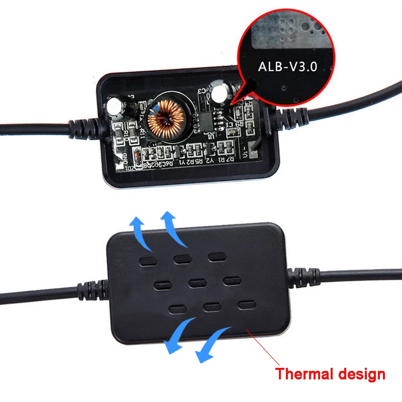 5V 2.5A USB 2 0 OBD Buck Line 24 часа мониторинг парковки непрерывный источник питания для