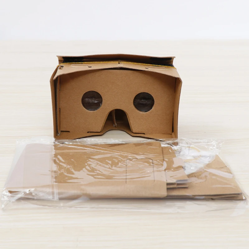 Очки виртуальной реальности 3D Vr Google Cardboard 1 шт. для Android или телефона новая модель