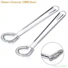 1 шт. 20 см из нержавеющей стали волшебный Ручной весенний венчик мини кухонные яйца Соусы Кофе миксер вспениватель молока