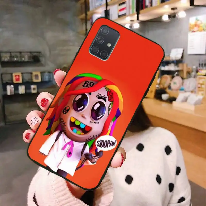 Мягкий чехол Tekashi69 6ix9ine для Samsung A10 A20 A30 A40 A50 A70 A80 A71 A51 A6 A8 2018 | Мобильные телефоны и