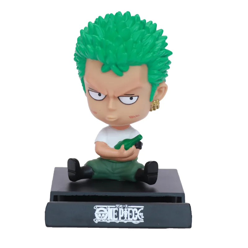Новое поступление Аниме One Piece Tony Chooper Luffy Sanji Zoro 12 см Bobble Head куклы из ПВХ фигура