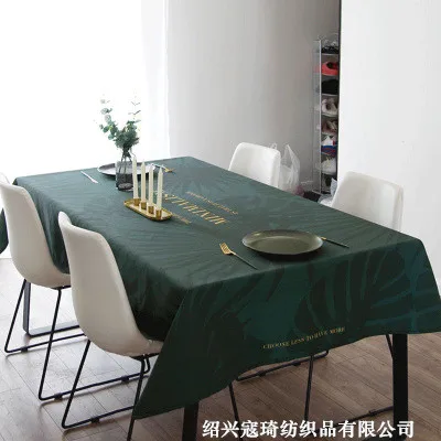 

Cotton and linen printed cloth tablecloth Nordic style home dining room rectangular tablecloth, coffee table cover towel