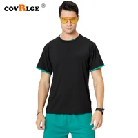 men summer loose t shirt casual short sleeve mens o neck pullover fashion top male breathable letter design clothing mts625