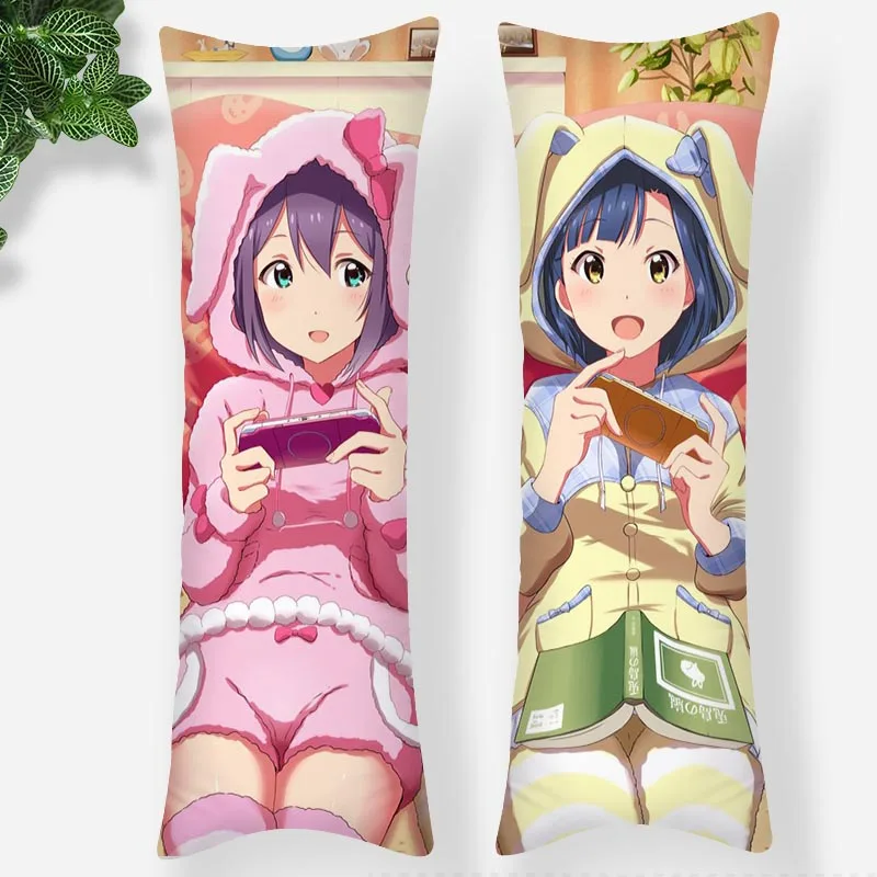 Чехол-наволочка для девочек и мальчиков Mochizuki Anna с объемным двусторонним принтом