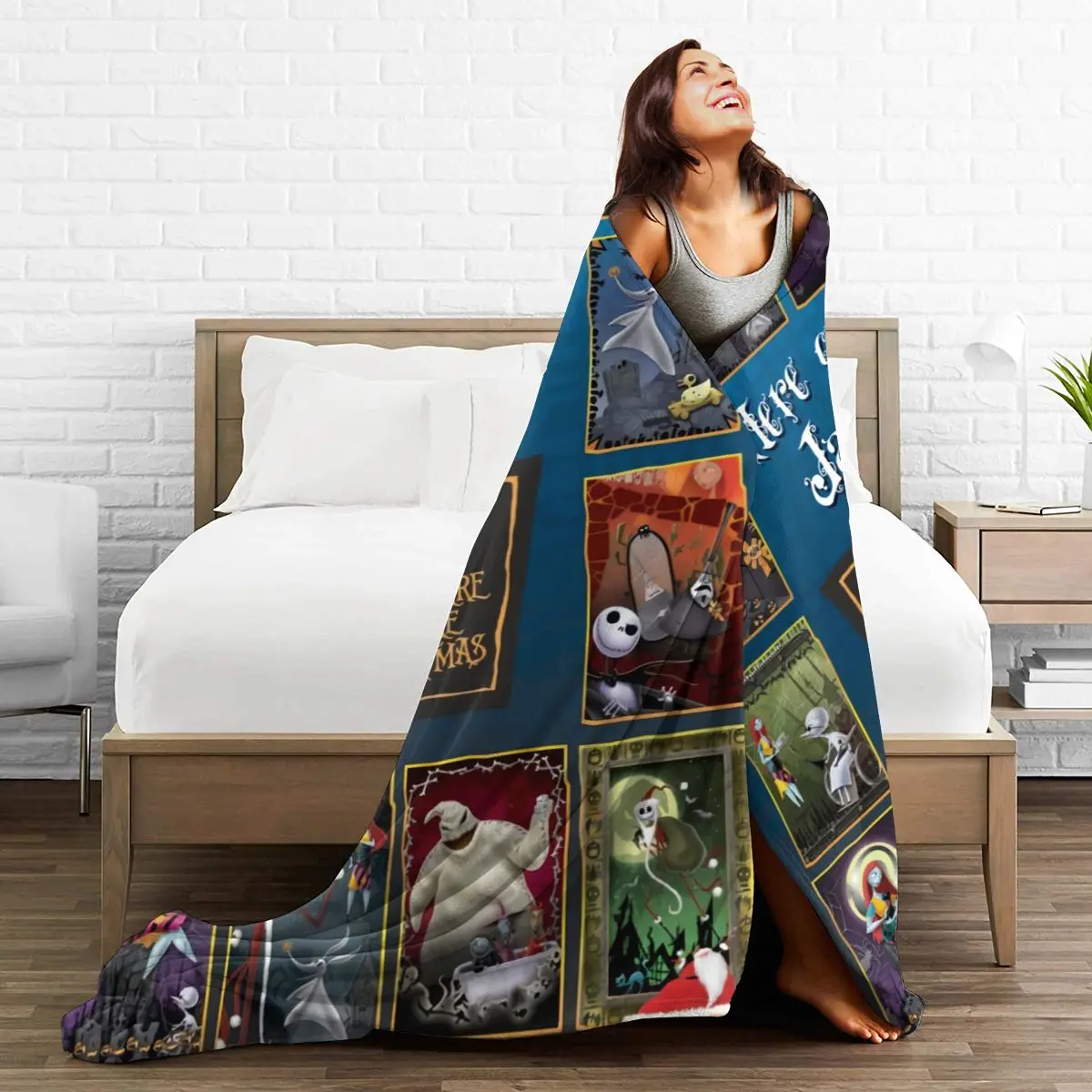

Ultra Soft Sofa Blanket Cover Blanket Cartoon Cartoon Bedding Flannel plied Sofa Bedroom Decor for Children and Adults 115