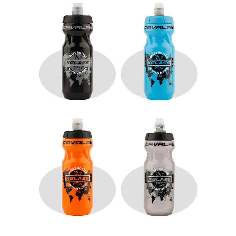 Дорожный велосипед чайник из полипропилена 610 мл вместительная пластиковая