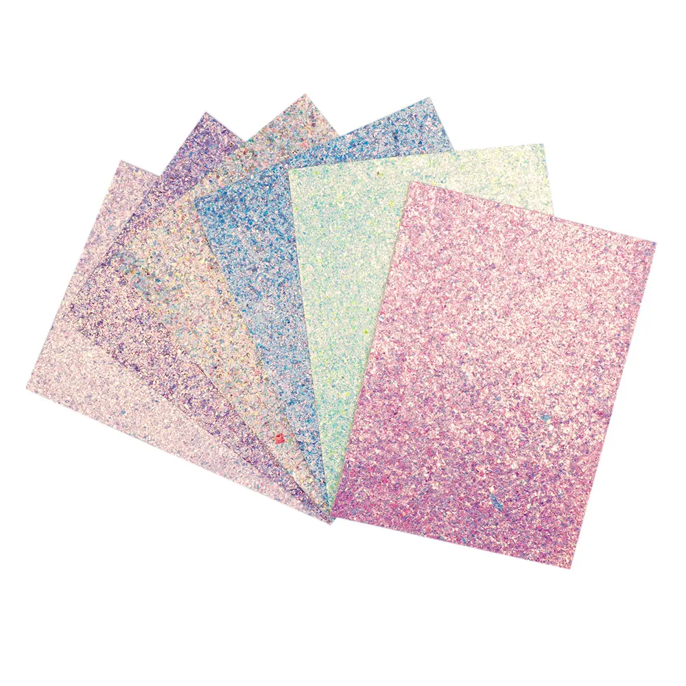 AHB блестящая синтетическая ткань пластиковые склеенные массивные листы милая