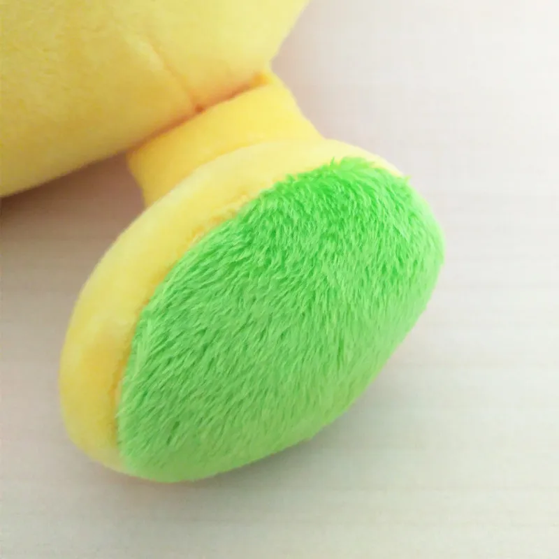 Мягкий желтый динозавр 22 см Velboa 100% полиэстер милая плюшевая игрушка Детские