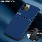 Магнитный чехол для телефона с защитой от падения для iPhone 13, 12, Mini 11 Pro Max, X, XR, XS, Max 5, 5S SE 2020, 6, 6S, 7, 8 Plus, противоударный кожаный чехол из ТПУ