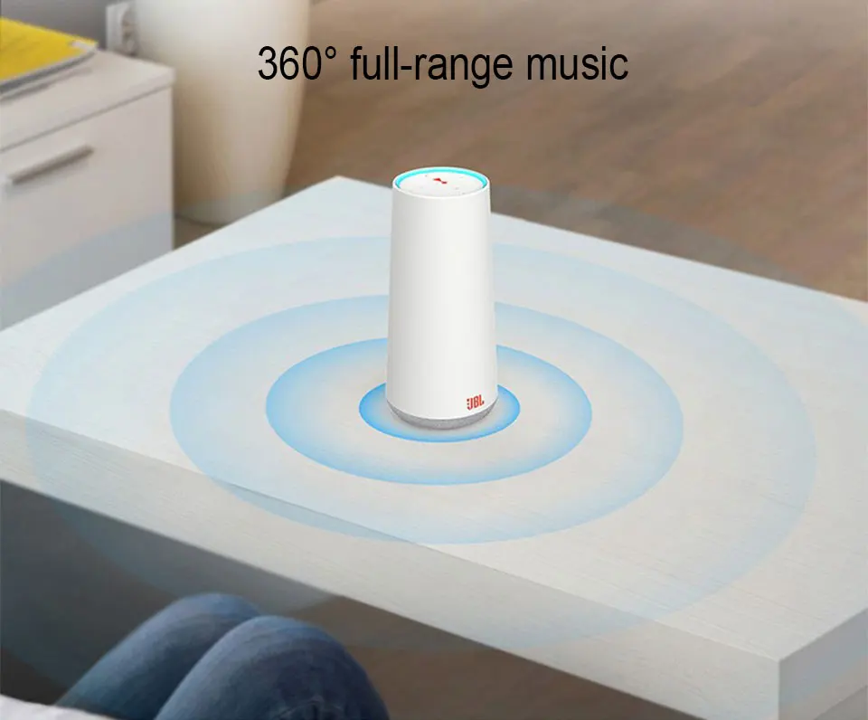 JBL TOWER умный музыкальный замок беспроводной Bluetooth динамик Умный интеллектуальный wifi Голосовое управление AI динамик мини глубокий бас звук