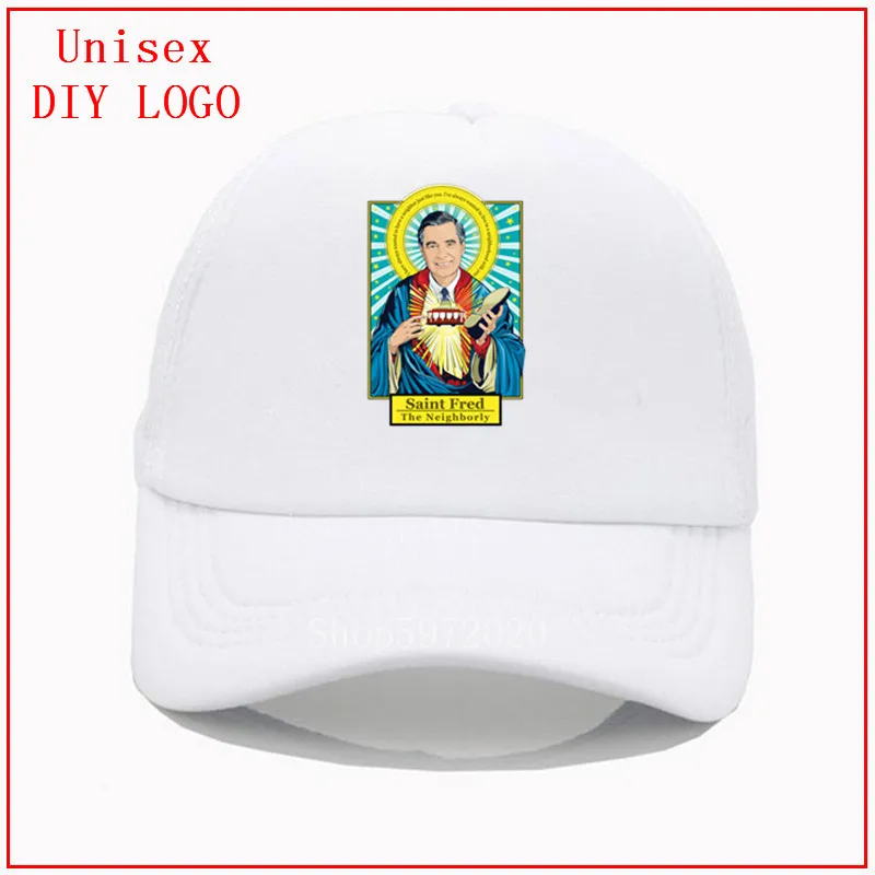 Saint Fred The neighty Mr Rogers бейсболка с вышивкой шляпа от солнца модные кепки в стиле