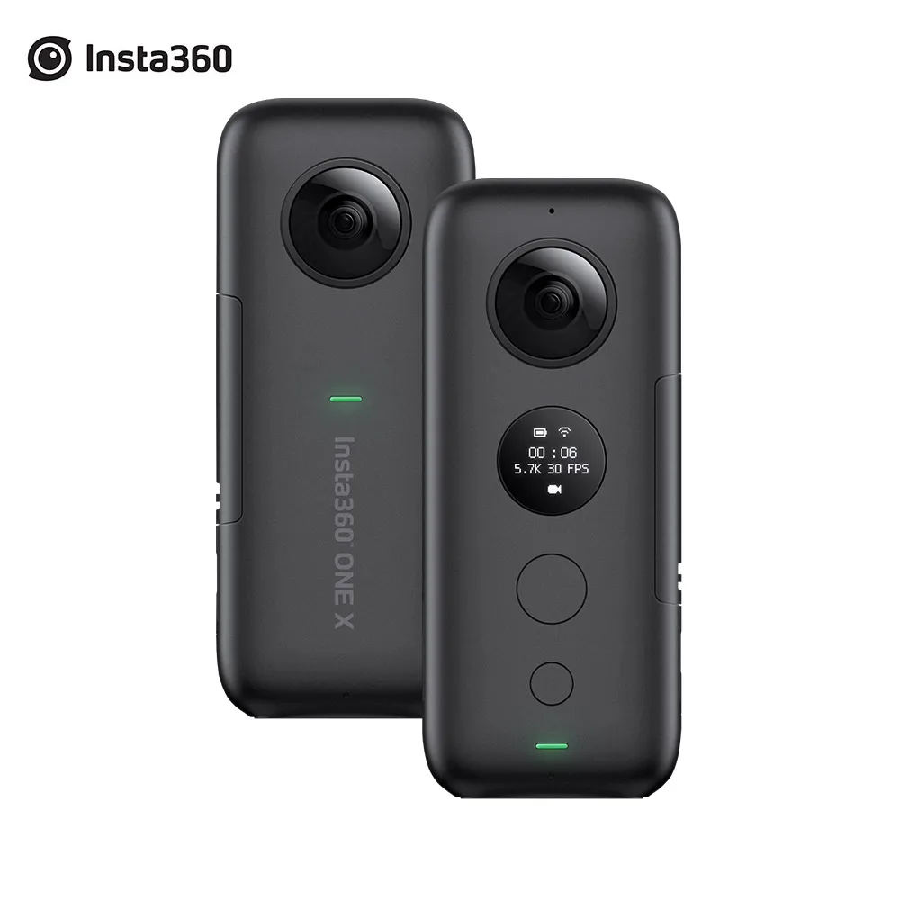 Insta360 ONE X 5,7 K 18MP состояние потока стабилизации панорамная экшн Камера фото 6-осевым гироскопом приложение редактирования прямые трансляции