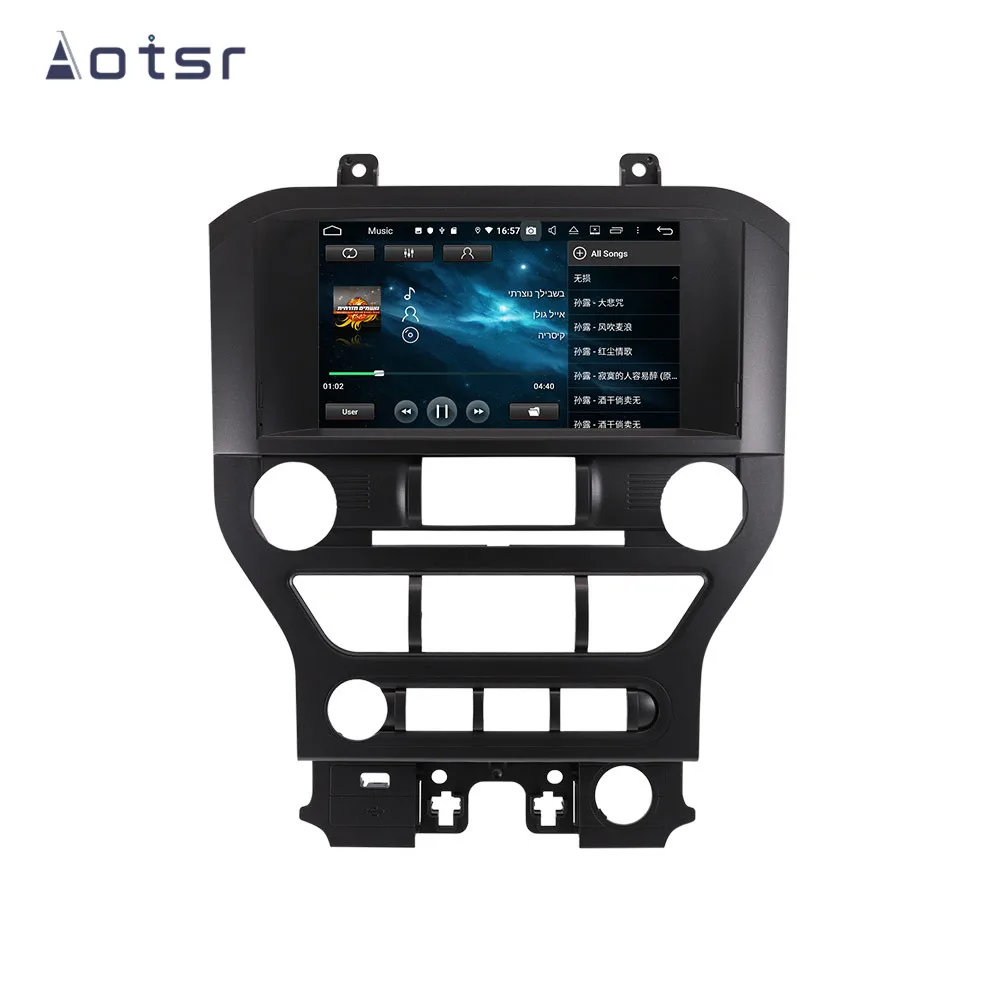 Автомобильный GPS навигатор Android 9 0 мультимедийный автомобильный радиоплеер для