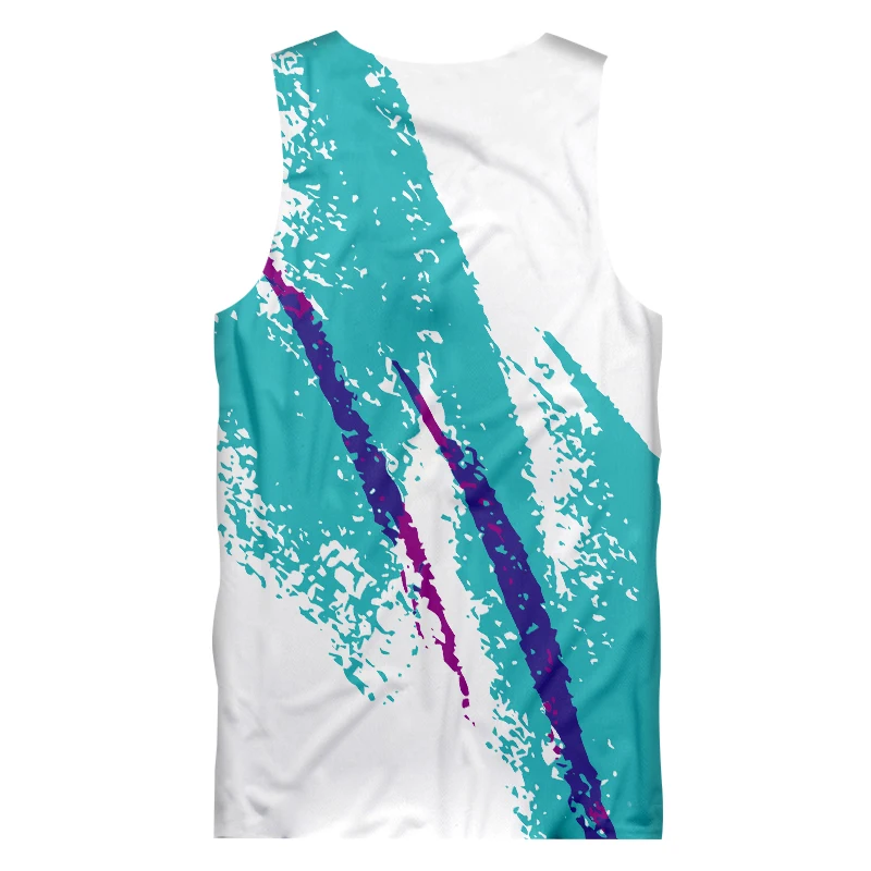 Майка CJLM мужская с 3D-принтом майка круглым вырезом в стиле Харадзюку уличная