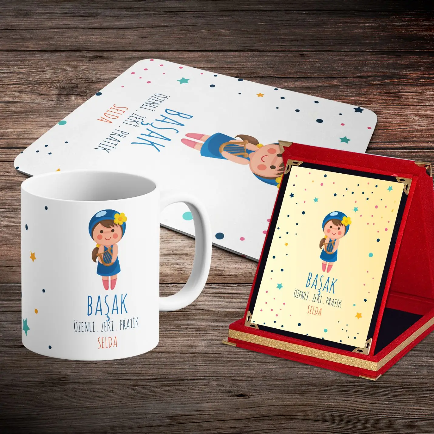

Personalized Zodiac Themed Gift Set-Spike