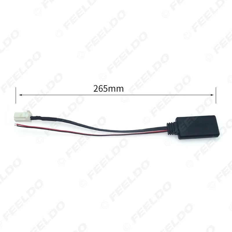 Автомобильный беспроводной модуль FEELDO с Bluetooth музыкальный AUX адаптер для Suzuki Sx4