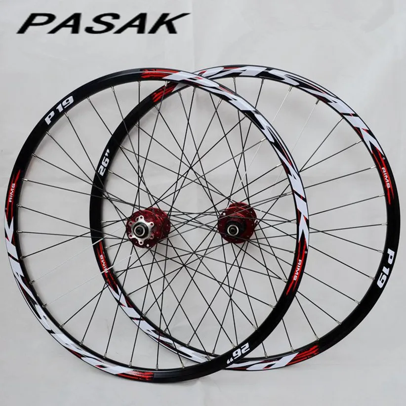 CNC 26 27 5 29 дюймов MTB горный велосипед полость спереди 2 сзади 4 подшипники диск