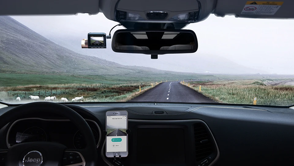Новинка 70mai Dash Cam Lite gps Автомобильный видеорегистратор wifi Dashcam 24H монитор парковки видео рекордер 1080P HD камера ночного видения