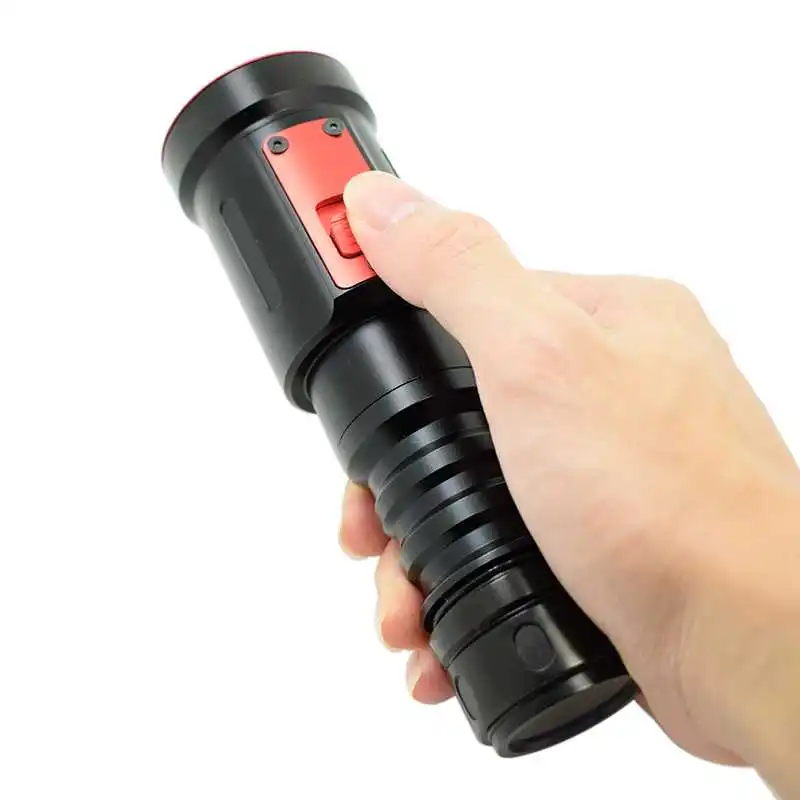 Светодиодный фонарик для дайвинга 5000 люмен водонепроницаемый погружной фонарь