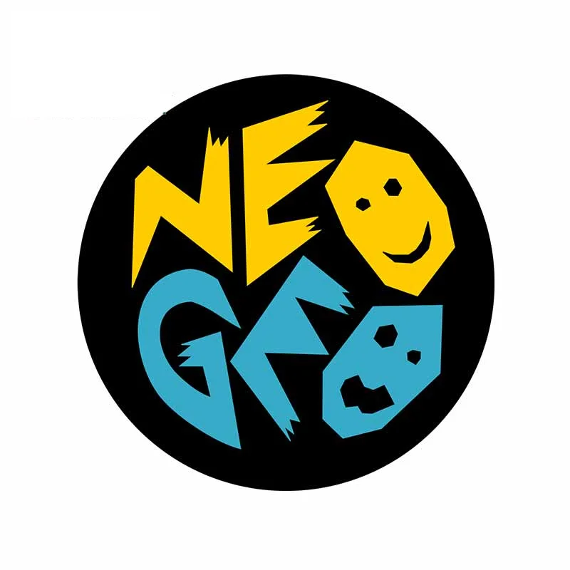 

For Neo Geo Round Sign Car Stickers Waterproof Surfboard Decal Windows Tank Scratch-Proof Anime Car Styling KK 13cm X 13cm