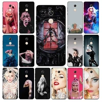 maiyaca lady gaga famous singer phone case for redmi note 8 7 9 4 6 pro max t x 5a 3 10 lite pro