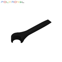 building blocks technicalal parts black wrench tool 10 pcs moc compatible with brands toys for children 4006
