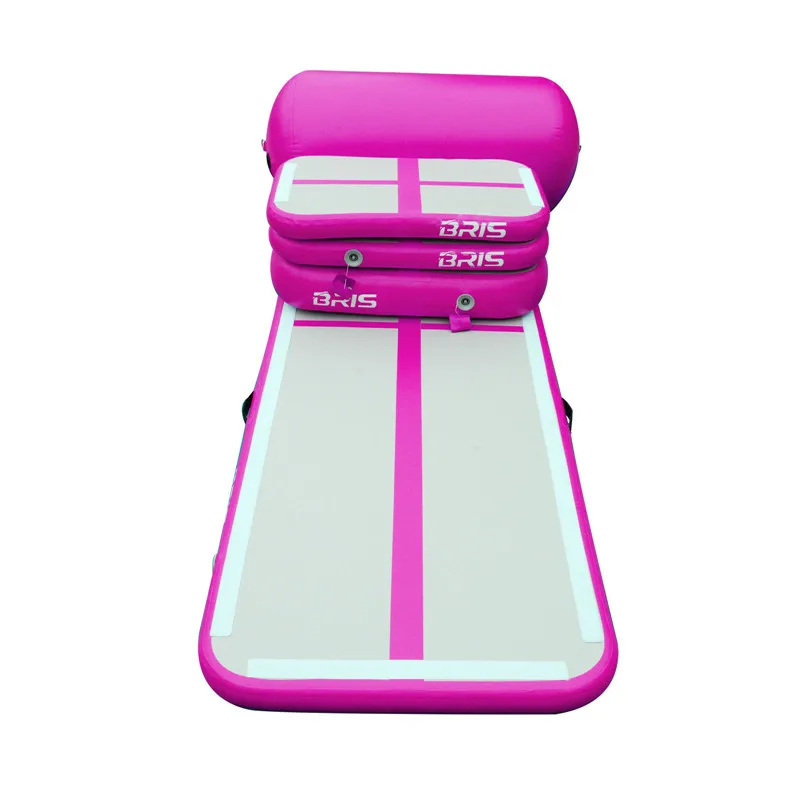 Бесплатная доставка комплект (6 шт.) надувной гимнастический коврик для йоги