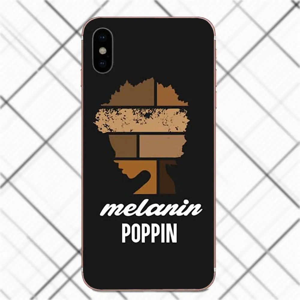 Чехол для мобильного телефона queen Melanin Poppin Golden Girl из ТПУ Xiao mi 6 A1 Max x 2 5X 6X Red Note 5 5A 4X 4A