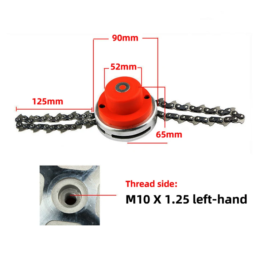 Триммер для газонокосилки цепь с катушкой триммера Запасной инструмент стрижки