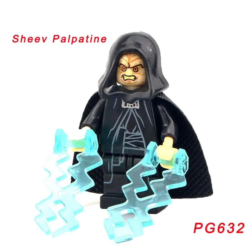 pg632 Одиночная Звездные войны кирпич Боевой Дроид Malbus Leia Luke Skywalker Qui Gon Ro-Gr супер Боевой Дроид K2So строительный блок - Цвет: pg632