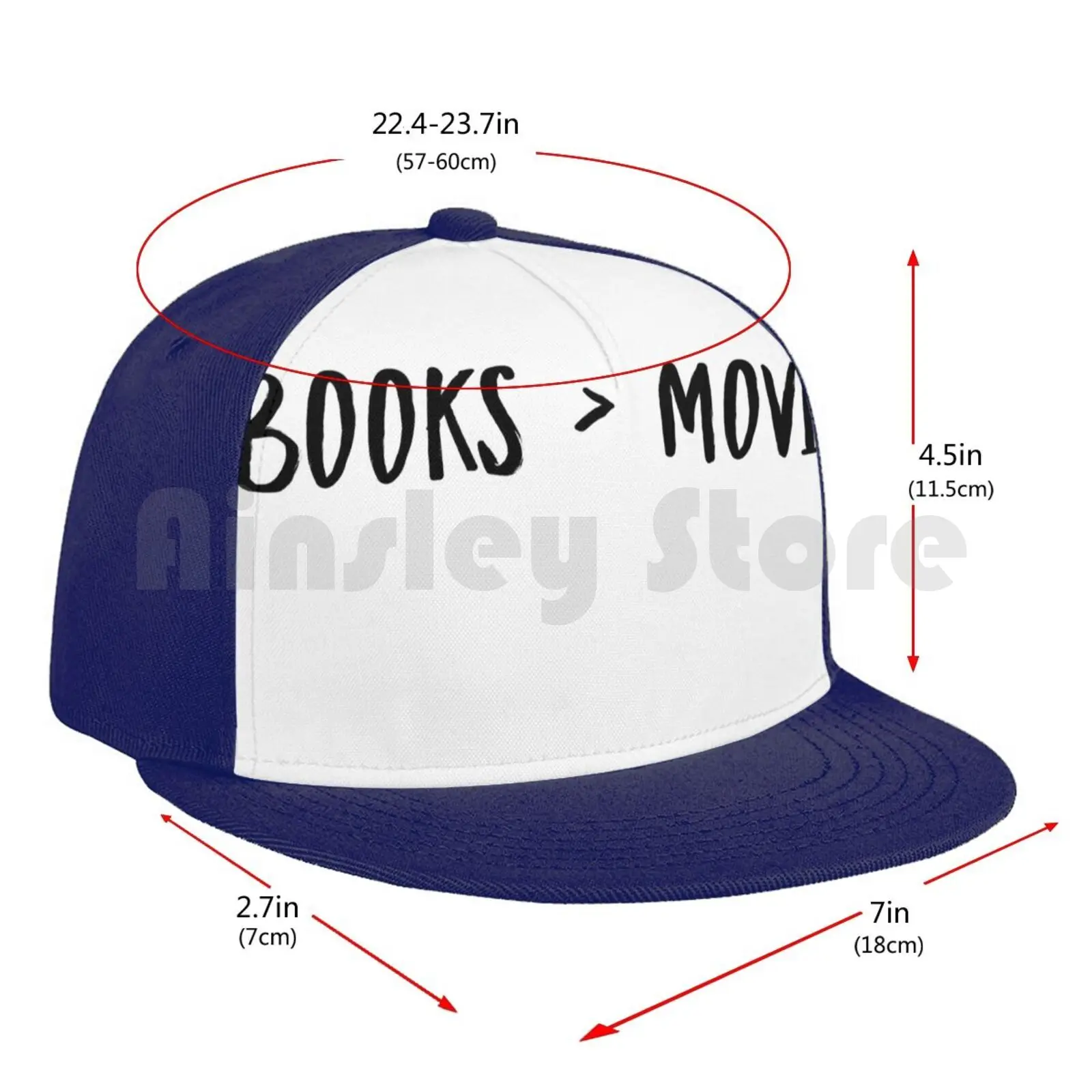 

Books Movies Baseball Cap Unisex Mesh Casual Print Adjustable Books Movies