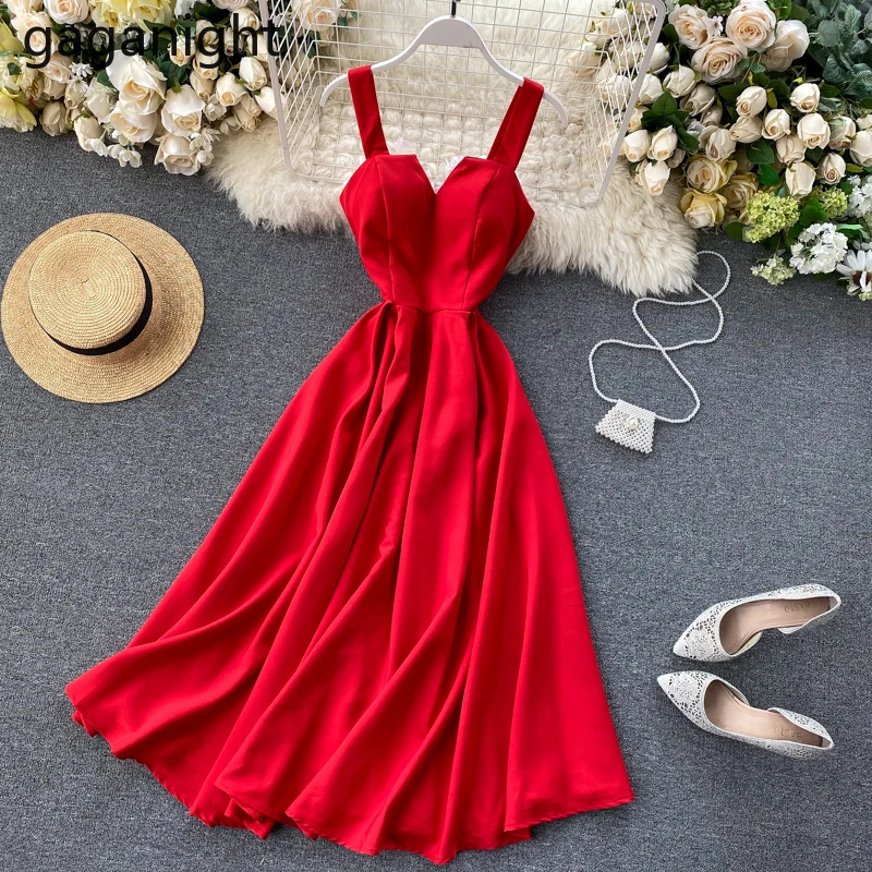 Gaganight элегантное женское вечернее облегающее платье без рукавов с открытой