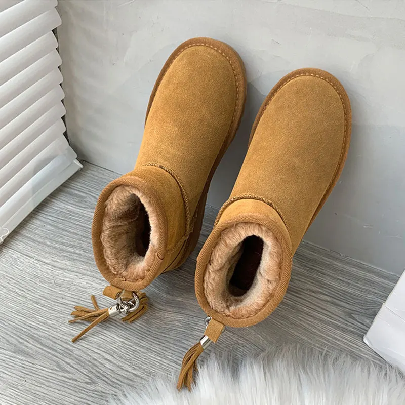 

Мужские зимние ботинки, ботинки для снежной погоды, ботинки для снежной погоды, высокие ботинки унисекс