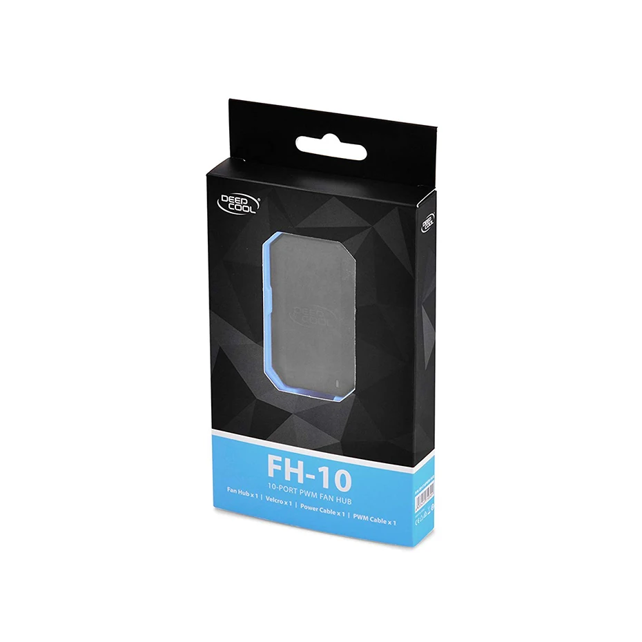 DEEPCOOL FH 10 портовый PWM FAN HUB чехол разветвитель вентилятора расширительный блок