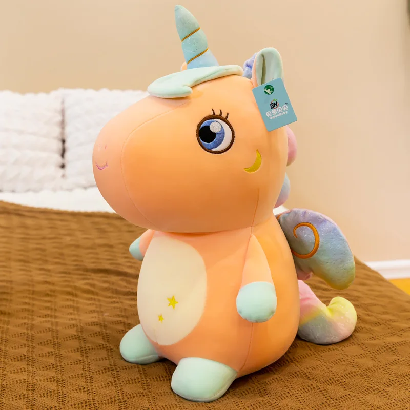 

Zqswkl unicorn plush toy cute girls birthday christmas gift stuffed animals soft toys kawaii room decor stuffed toys pillow