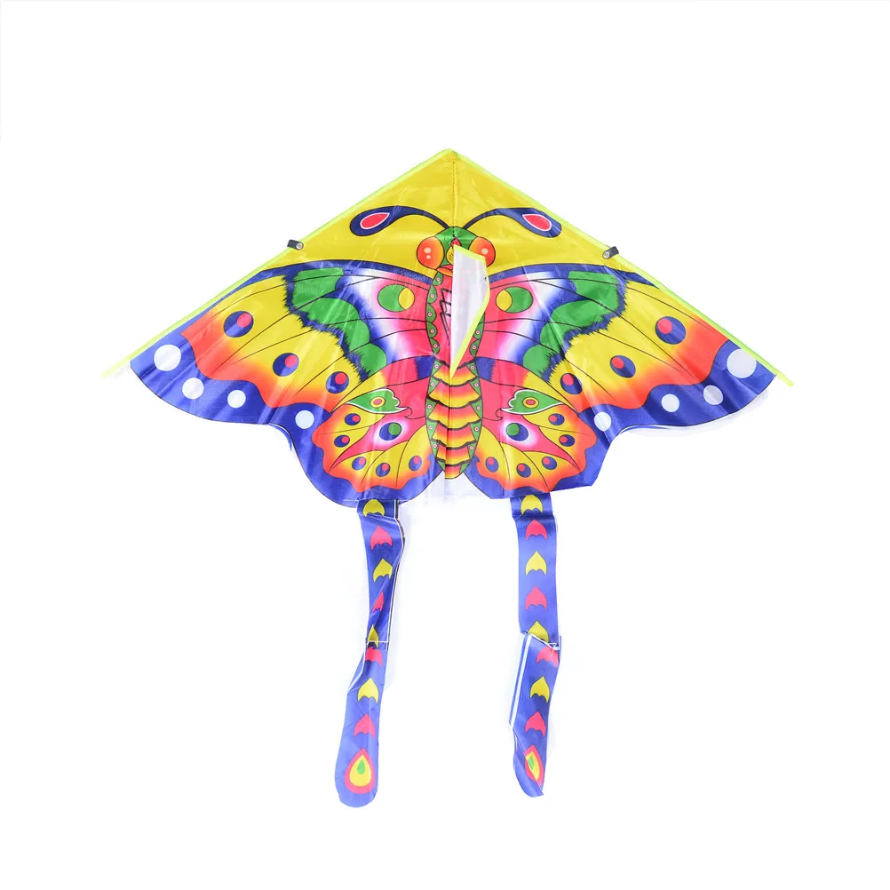

1Pcs 50cm Foldable Kite Traditional Butterfly Kite Medium Colorful Butterfly Styles Recreation Outdoor Toys For Kids Random