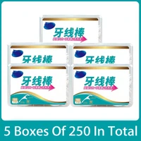 toothpicks 250pcs floss stick ultra fine bow tooth care cleaning floss toothpick home home pack daily oral care