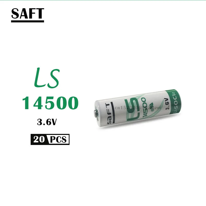 20 шт. литиевая батарея SAFT LS14500 ER14505 AA 3 6 В 2450 мАч для комплектного оборудования