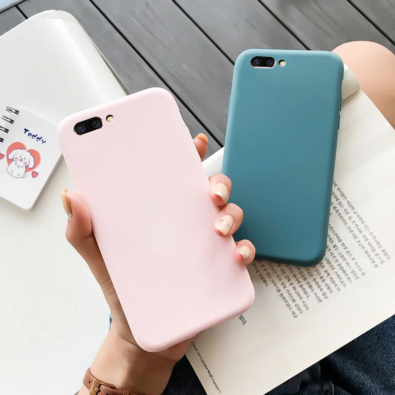 Чехол для OPPO R10 мягкий силиконовый чехол из ТПУ простой черный R11 цвета макарон