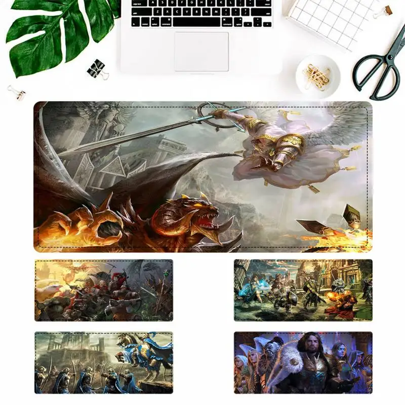 

Designer Heroes of Might and Magic Gaming Mouse Pad Gamer Keyboard Maus Pad Desk Mouse Mat Game Accessories For Overwatch