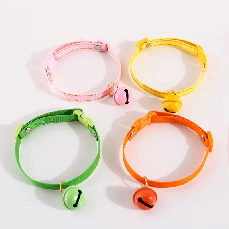 Карамельный цвет ошейник для кота аксессуары Регулируемый щенков чихуахуа