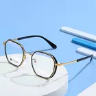 Оправа для очков унисекс из бета-титана с полной оправой, для очков по рецепту, с пружинными петлями, Новое поступление очков