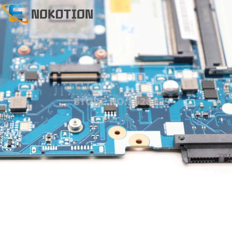 nokotion laptop motherboard for lenovo g50 g50 45 a8 6410 cpu aclu5 aulu6 nm a281 rev1 0 ddr3 main board full tested free global shipping