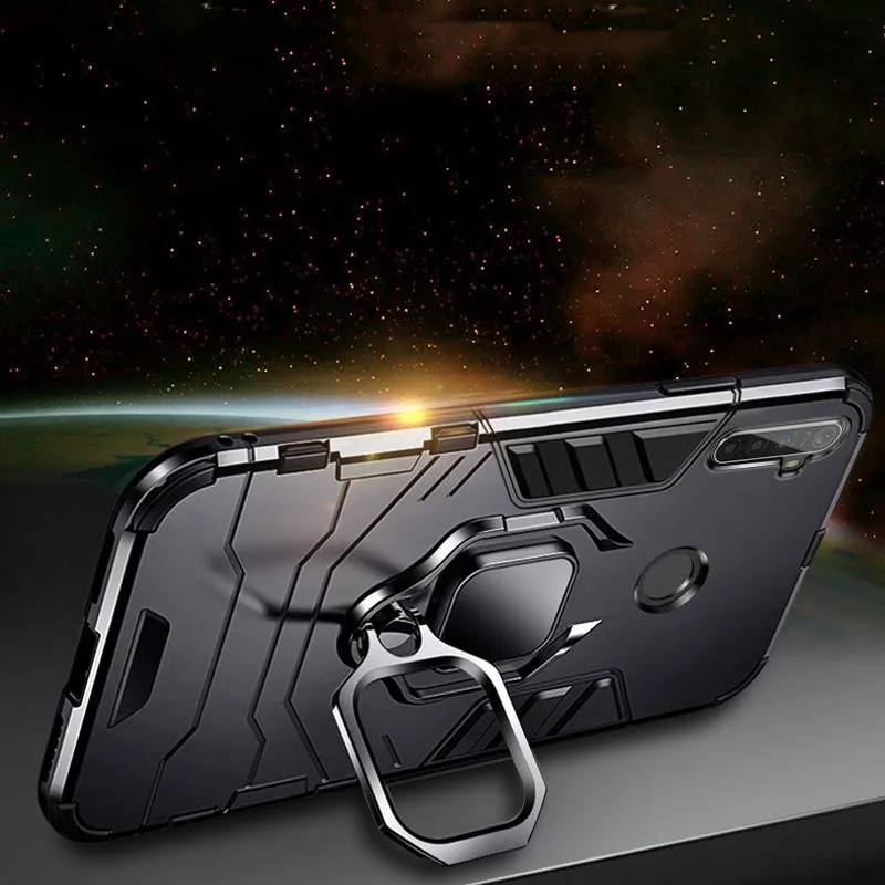 4 in 1 shockproof armor case for realme x2 pro xt 5 pro 3 c2 phone back cover for oppo f11 pro a9 a5 2020 reno 2 reno z k1 a1k free global shipping