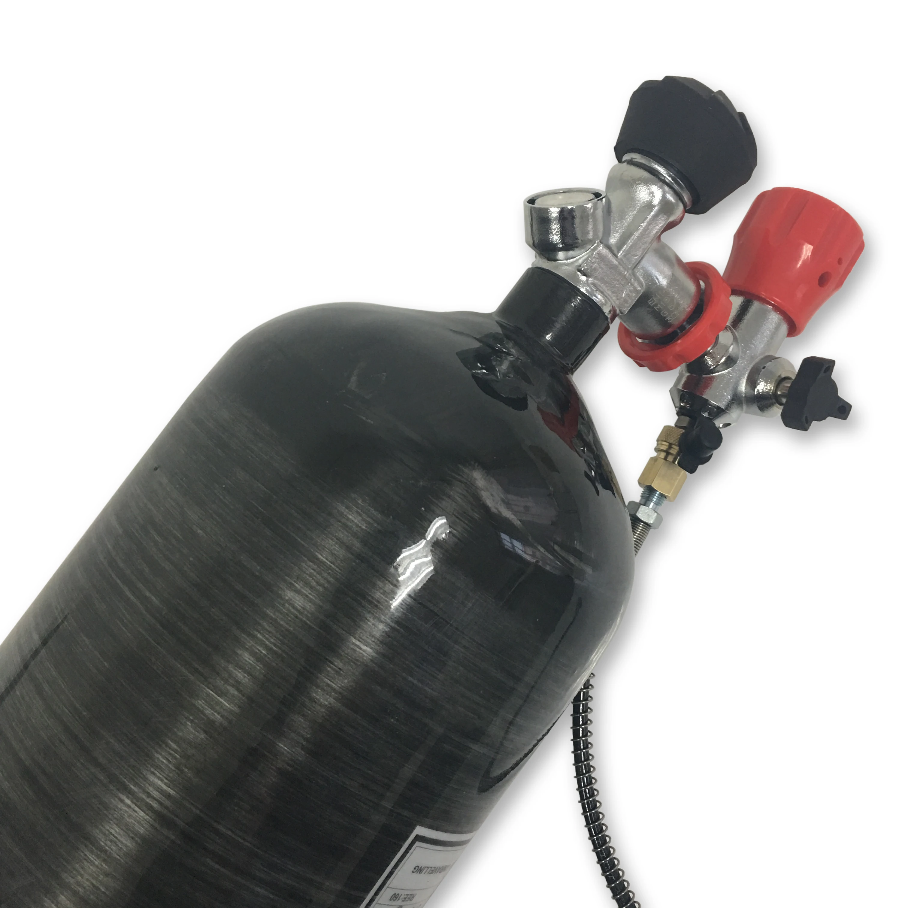 AC309301 GB Certification 9L Paintball Tank Pcp Air Rifle Condor 4500Psi For Hunting Diving Scuba Valve Refilling Cylinders