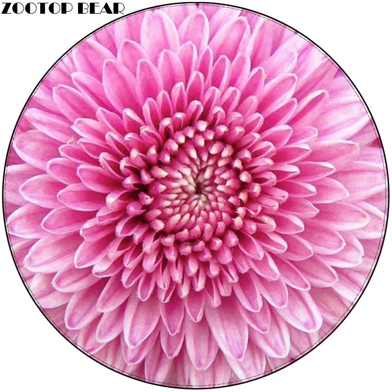 Розовые Нескользящие коврики детский игровой коврик с цветами подарок для детей